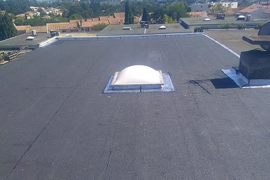 Isolation d'un toit terrasse et étanchéité bitume à Montpellier